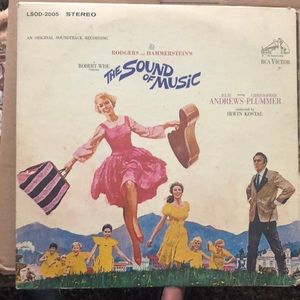 The Sound of Music - An Original Soundtrack Recording LP Vinyl Record Album